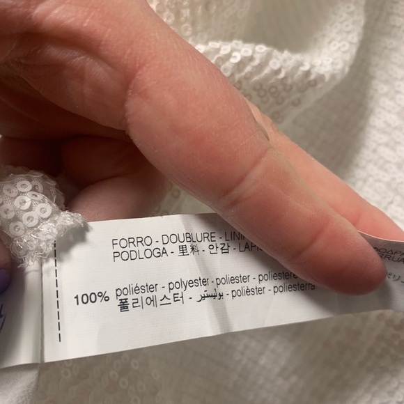 Zara sequins sleeveless top size medium - Picture 6 of 9